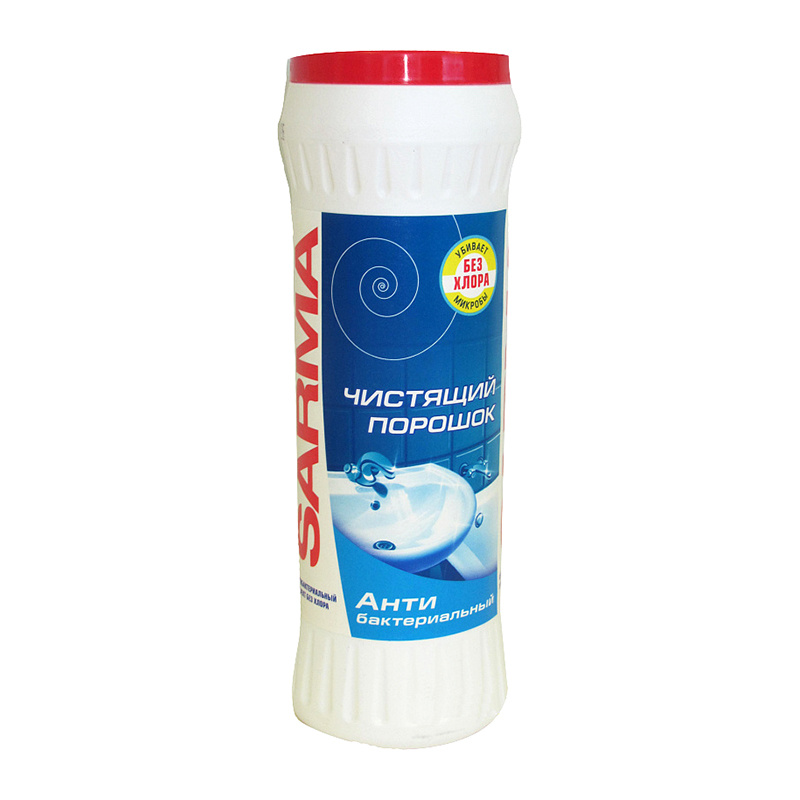 картинка Чистящее средство Sarma антибактериальный эффект, порошок, 400 г 