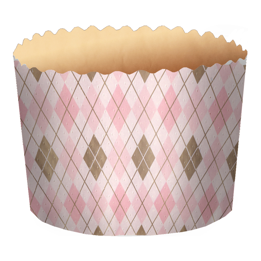 Форма для выпечки бумажная Ромбики 70*85 мм