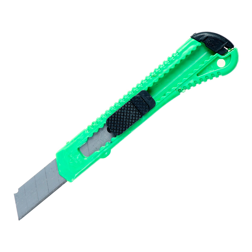 Канцелярский нож Calligrata 550228 18 мм пластик микс