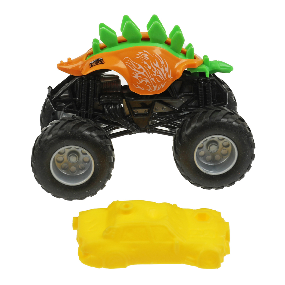 картинка Машина RR-BW-027-R Технопарк Монстр Джип, ROAD RACING, 10 см, металл 