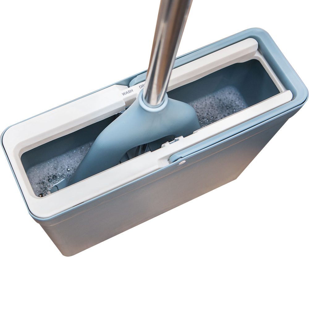 Швабра с вертикальным отжимом York 072060 ИЗИ узкое с ведром