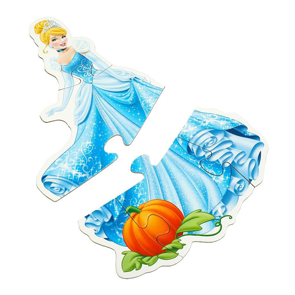 картинка Пазл Умные игры 5200 Принцессы, макси 150*180*40 мм, 6 элементов 