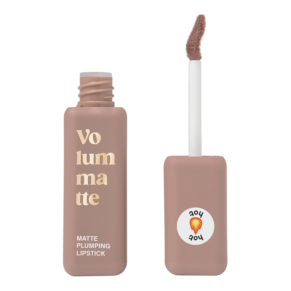 картинка Помада для губ Vivienne Sabo Volummatte матовая с плампингом, Холодный бежевый, тон 01 3 мл 