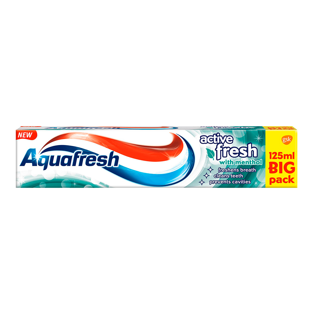 картинка Зубная паста Aquafresh Заряд свежести, 125 мл 