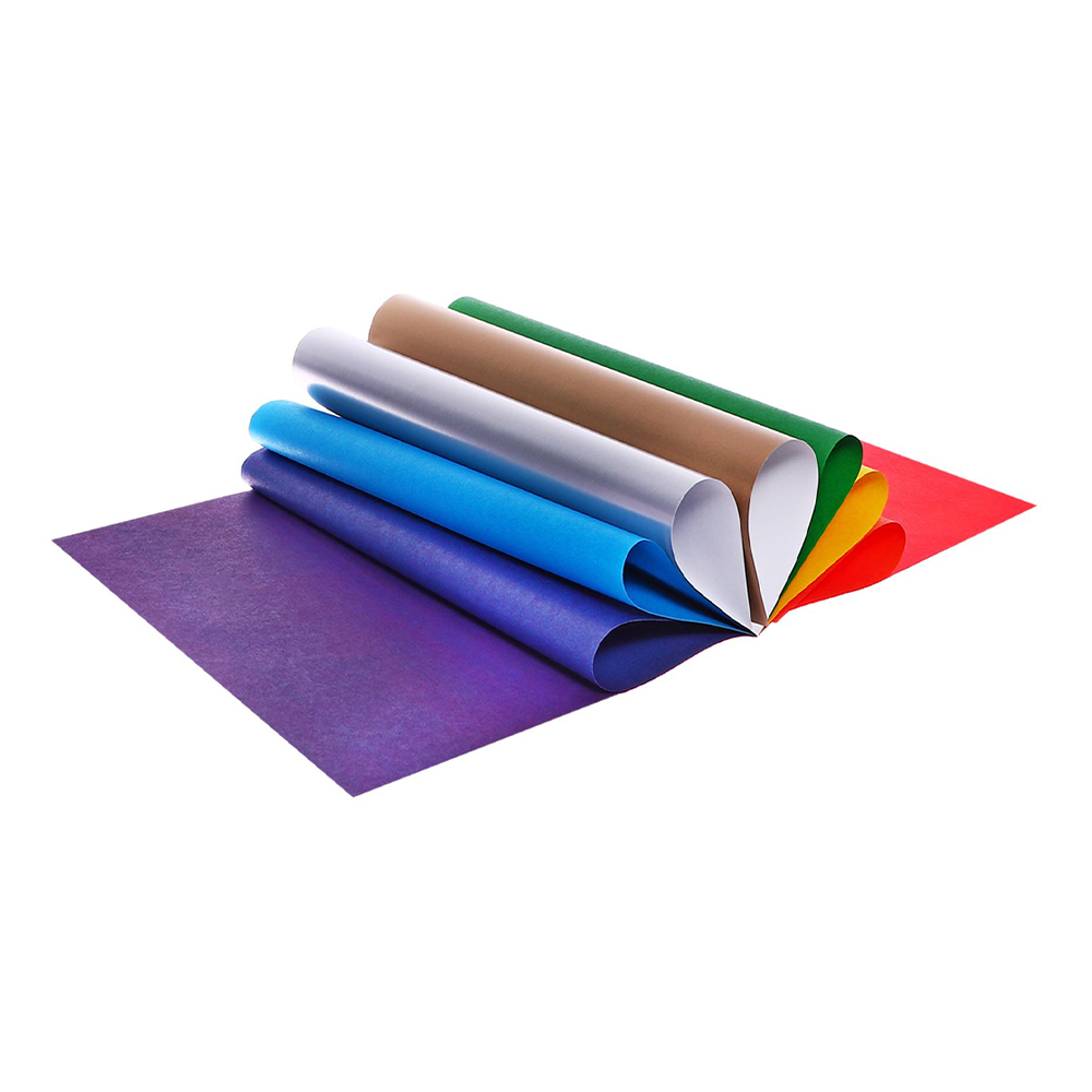 Бумага цветная Calligrata 3802572 Пират,волшебная,газетная, двусторонняя 10 цветов А4, 10 листов