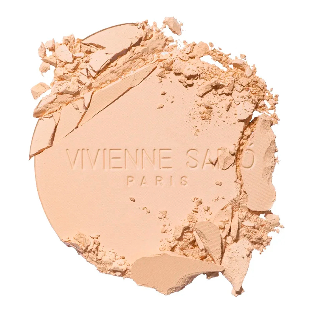 картинка Пудра компактная Vivienne Sabo Teinte Absolute матирующая, светло-бежевая, тон 02 