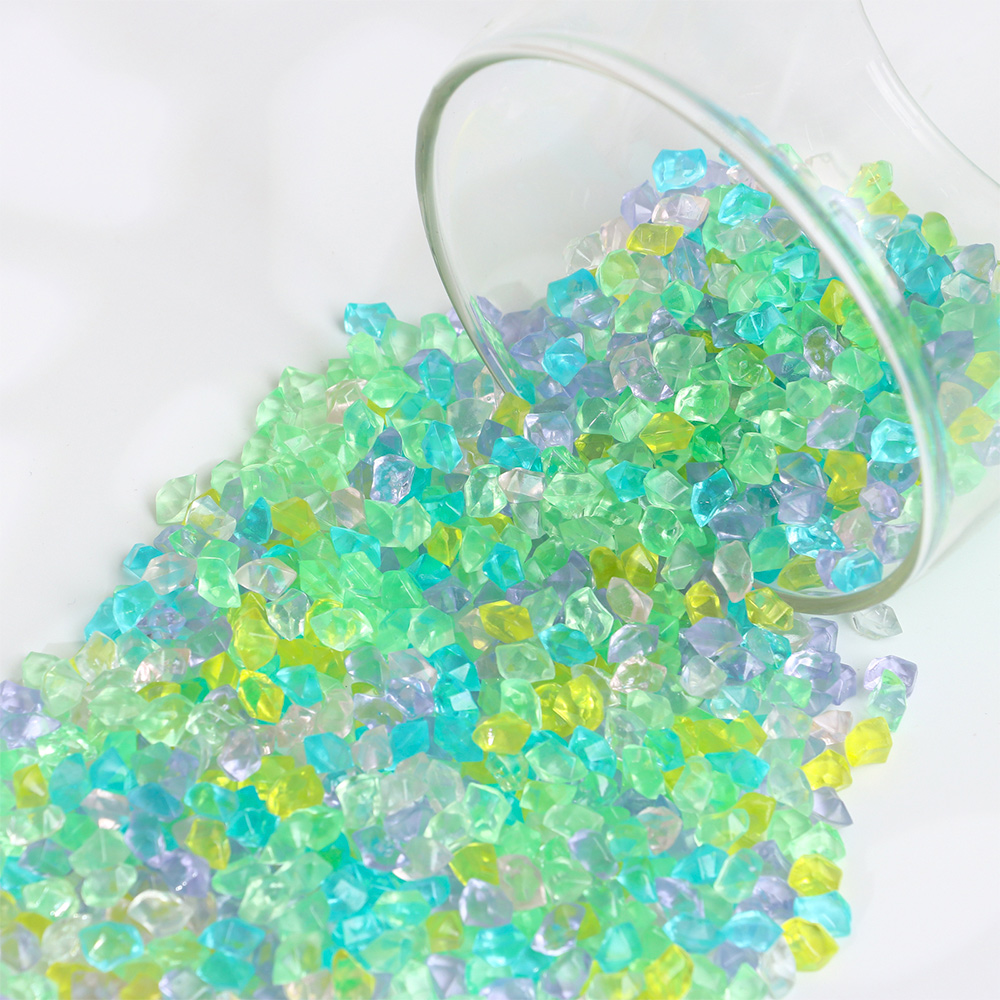 картинка Декор 9949295 светящийся декор Камешки в ассортименте акрил 100 г 