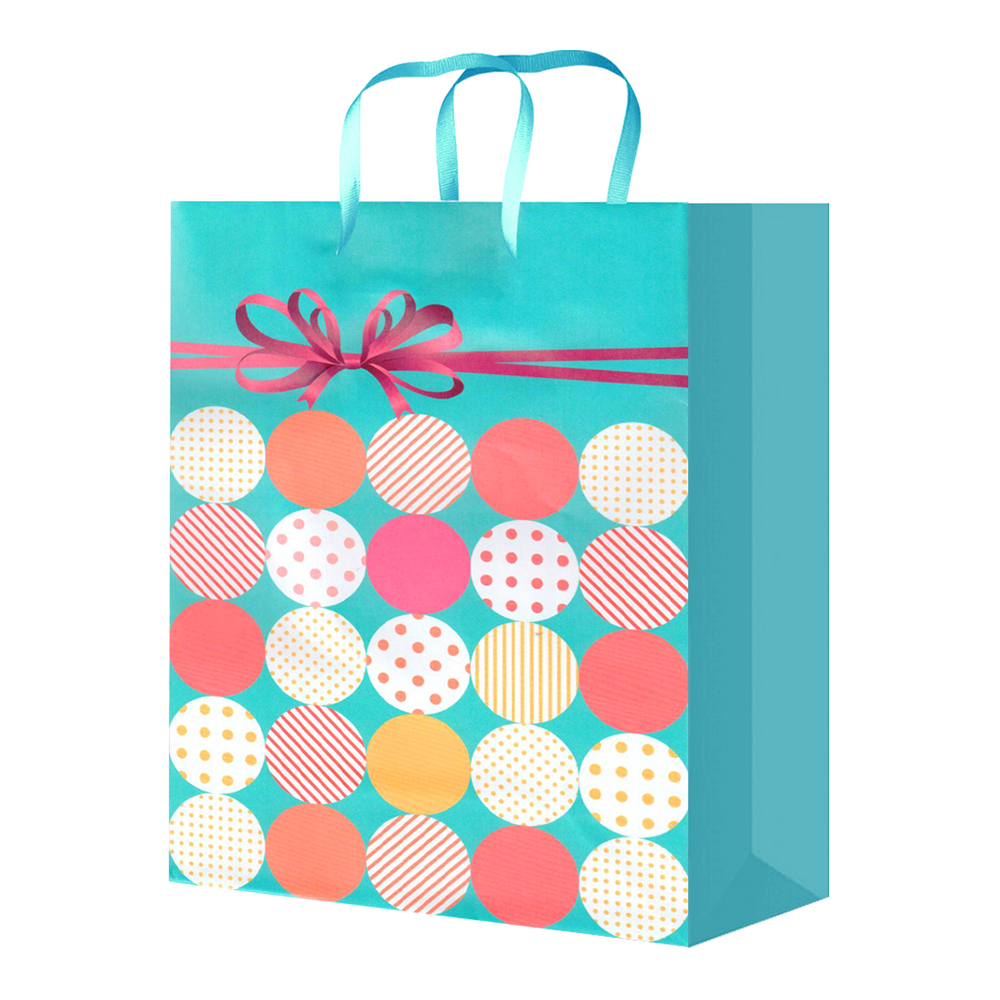 Пакет подарочный MS-615/616/617/618/619 Узор 14*20*6,5, микс