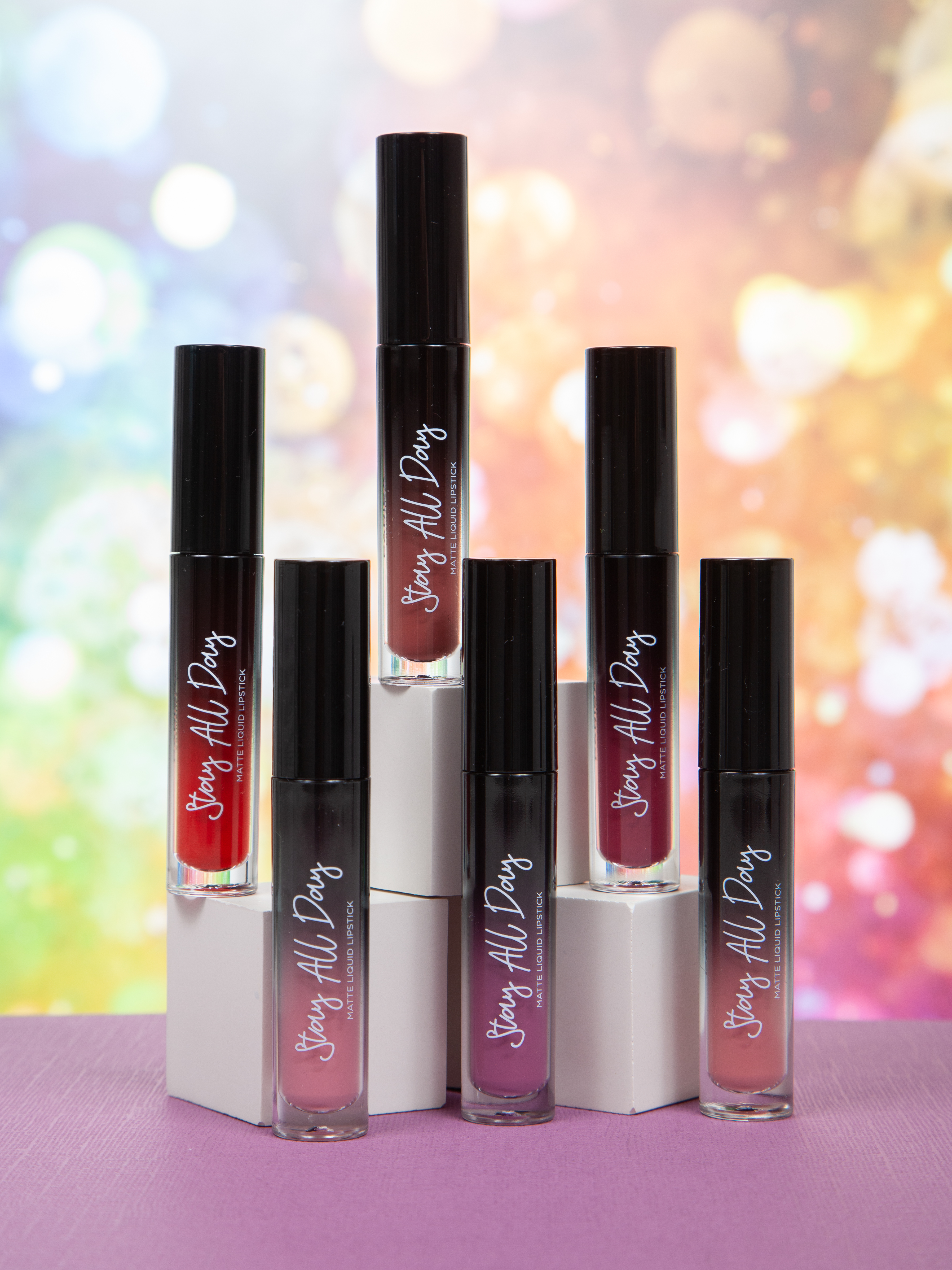 картинка Губная помада Parisa Stay all Day жидкая матовая, винный, тон 03 