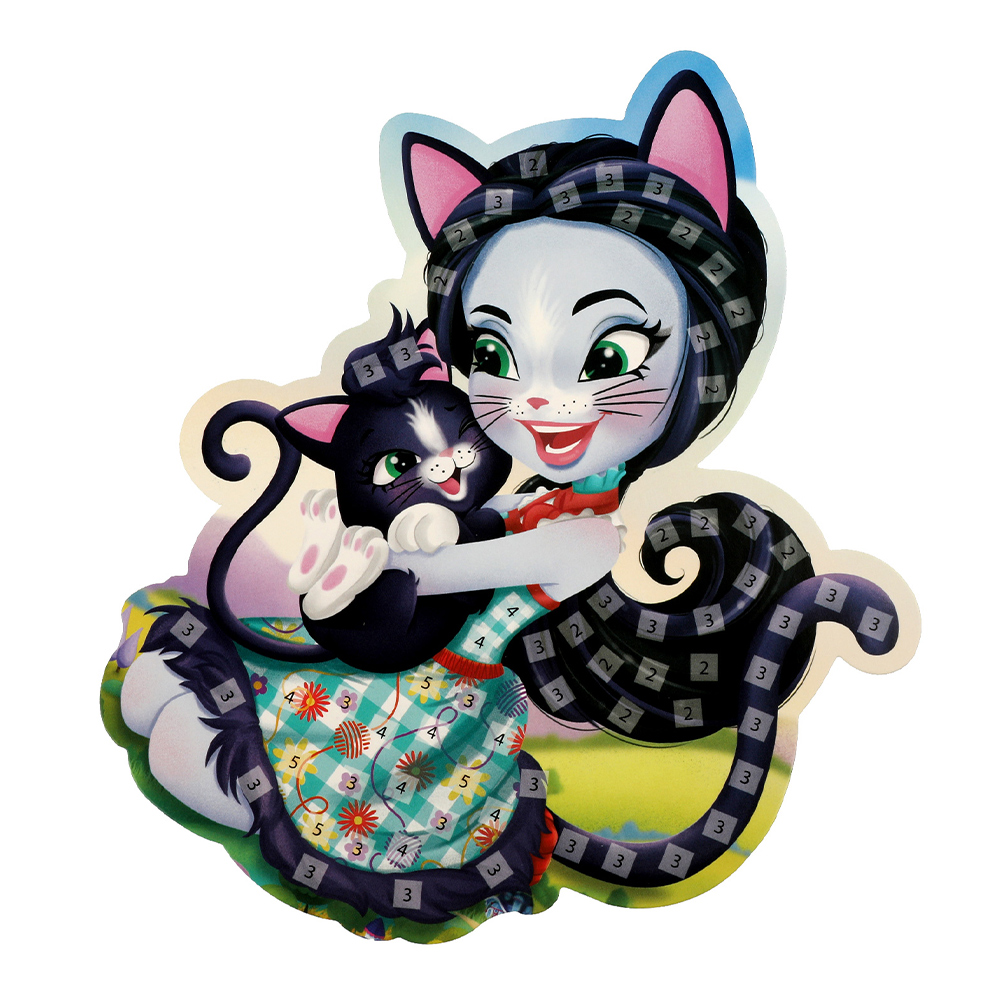 картинка Аппликация MultiArt Энчантималс 349217 мягкая мозаика 