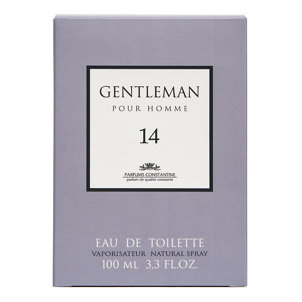 Туалетная вода Gentleman №14 древесный,фужерный аромат, мужская, 100 мл