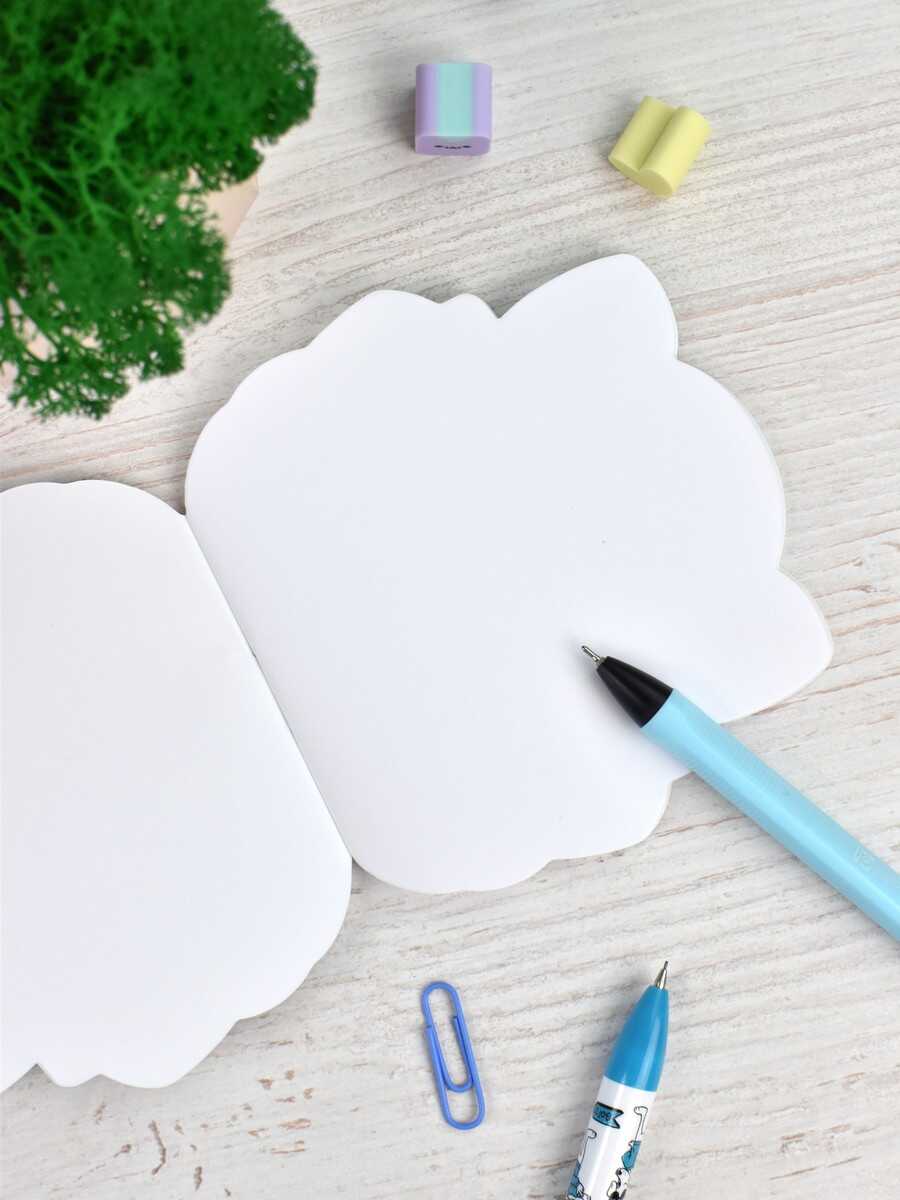 Блокнот Феникс 67598 Модный енот, фигурная вырубка, 120*117мм, 30 листов