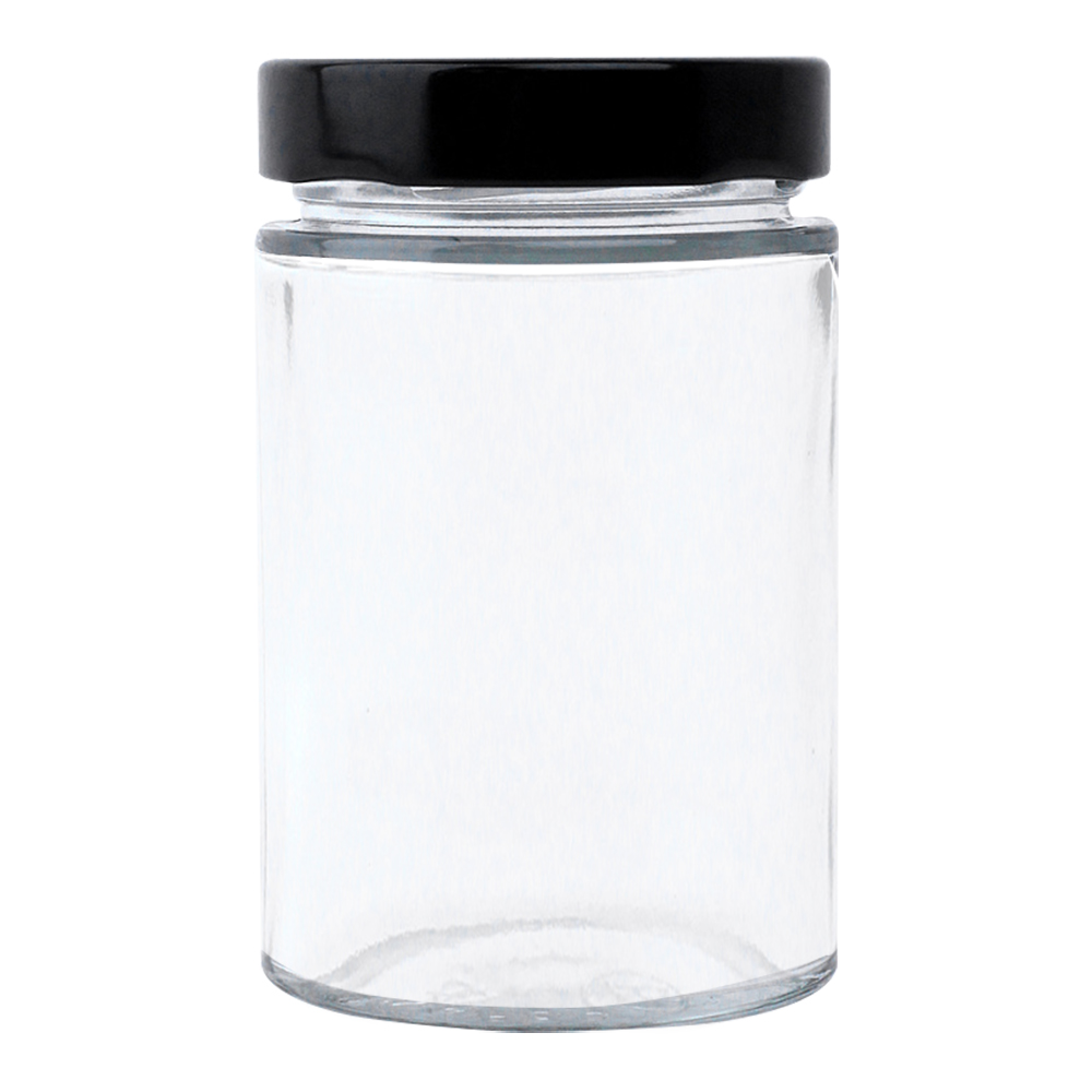 картинка Банка для сыпучих продуктов BHS-06, стекло, 180 мл 