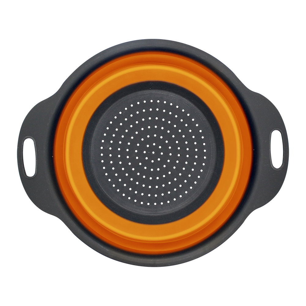 картинка Дуршлаг KAS-02 диаметр 19 см, силикон, цвет в ассортименте 