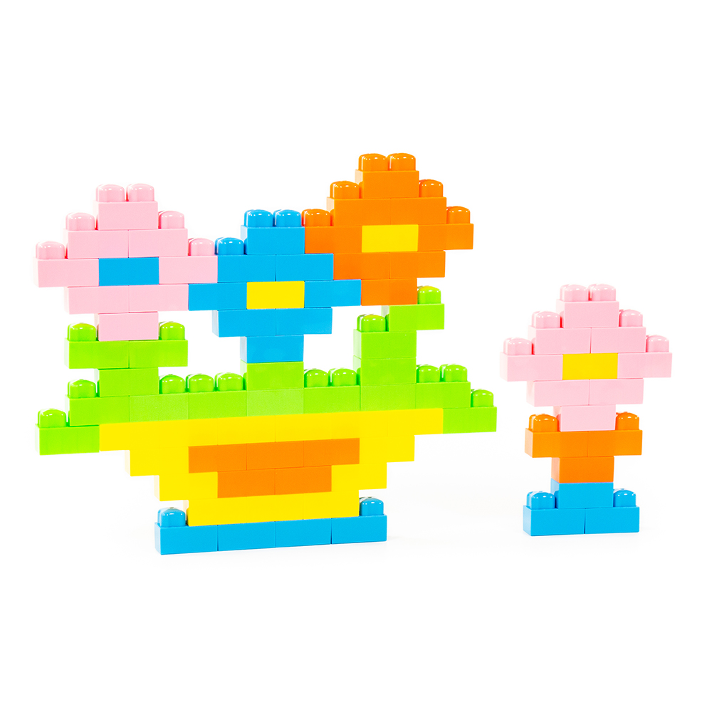 картинка Конструктор Полесье 1434 Малютка 80 деталей 