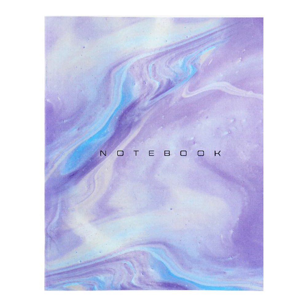 Тетрадь Calligrata 4841470 48 листов, клетка, Мрамор,цвет: в ассортименте