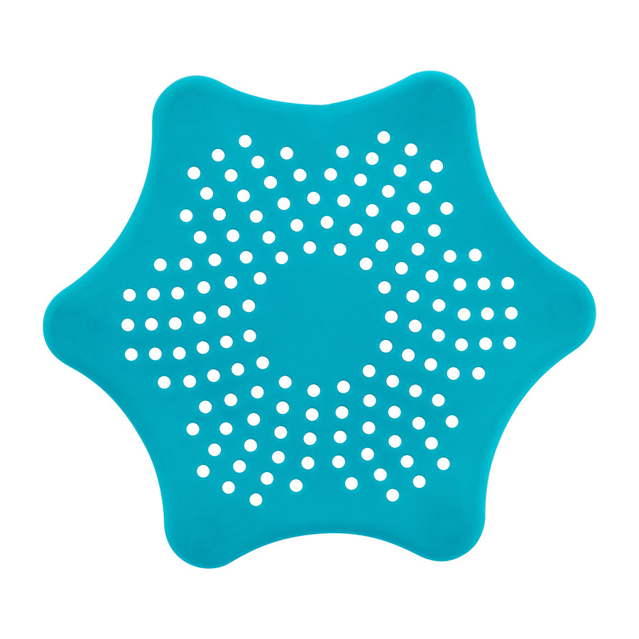 картинка Ситечко для раковины 103659 Морская звезда, на присосках 15,5*15,5 см, ТПР 