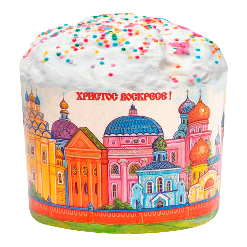 Форма для выпечки бумажная Кремли 110*85 мм