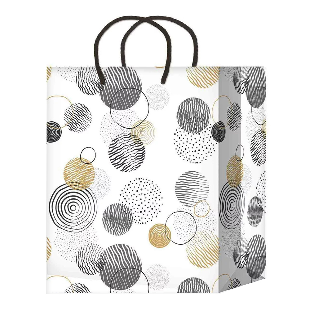 Пакет подарочный S-167/168/169/170/171 Орнамент 11*13*6 см, в ассортименте