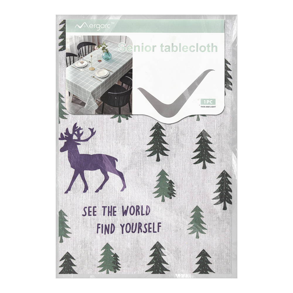 Скатерть SKS-11 Микс 140*180 см, полиэстер, в ассортименте