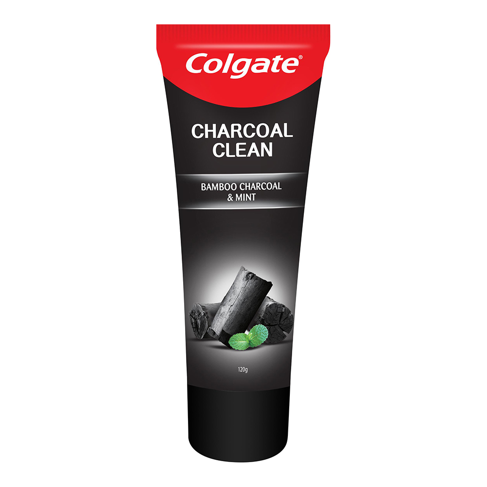 картинка Зубная паста Colgate Charcoal Clean Бамбуковый уголь и мята, 120 г 