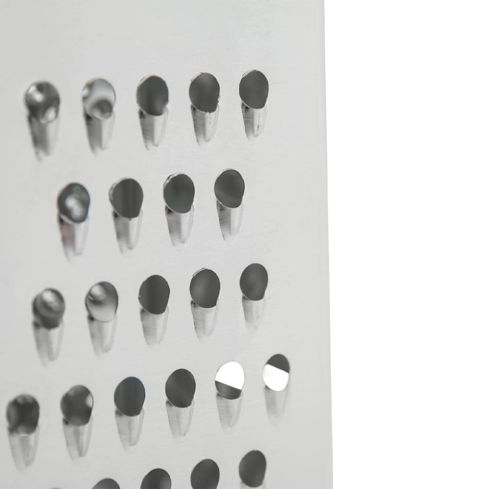 картинка Терка Доляна 651888 4-х гранная, Помощник 20 см, металл, пластик, в ассортименте 