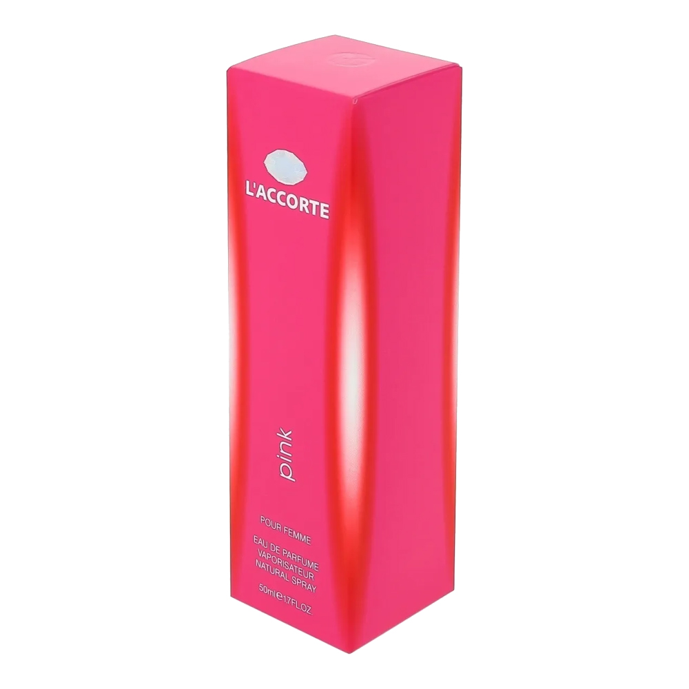 Туалетная вода L'ACCORTE PINK, женская, 50 мл