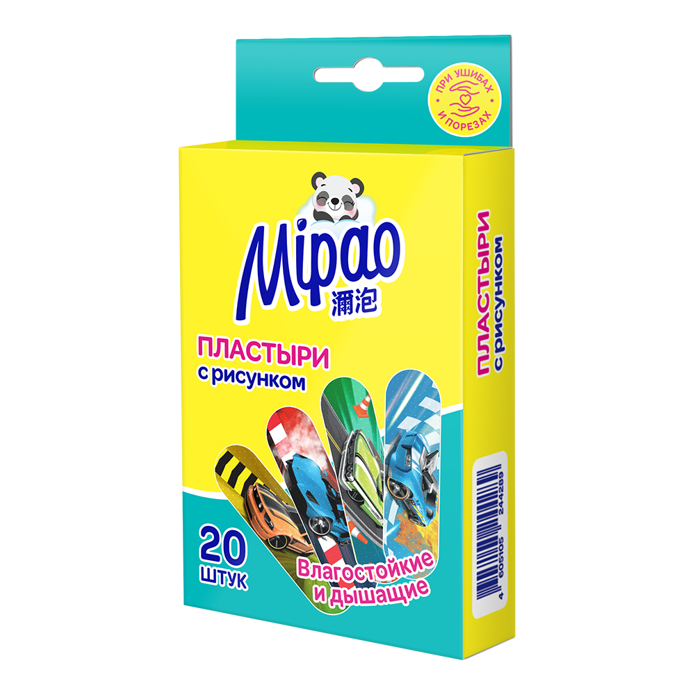 Пластырь Mipao с рисунком