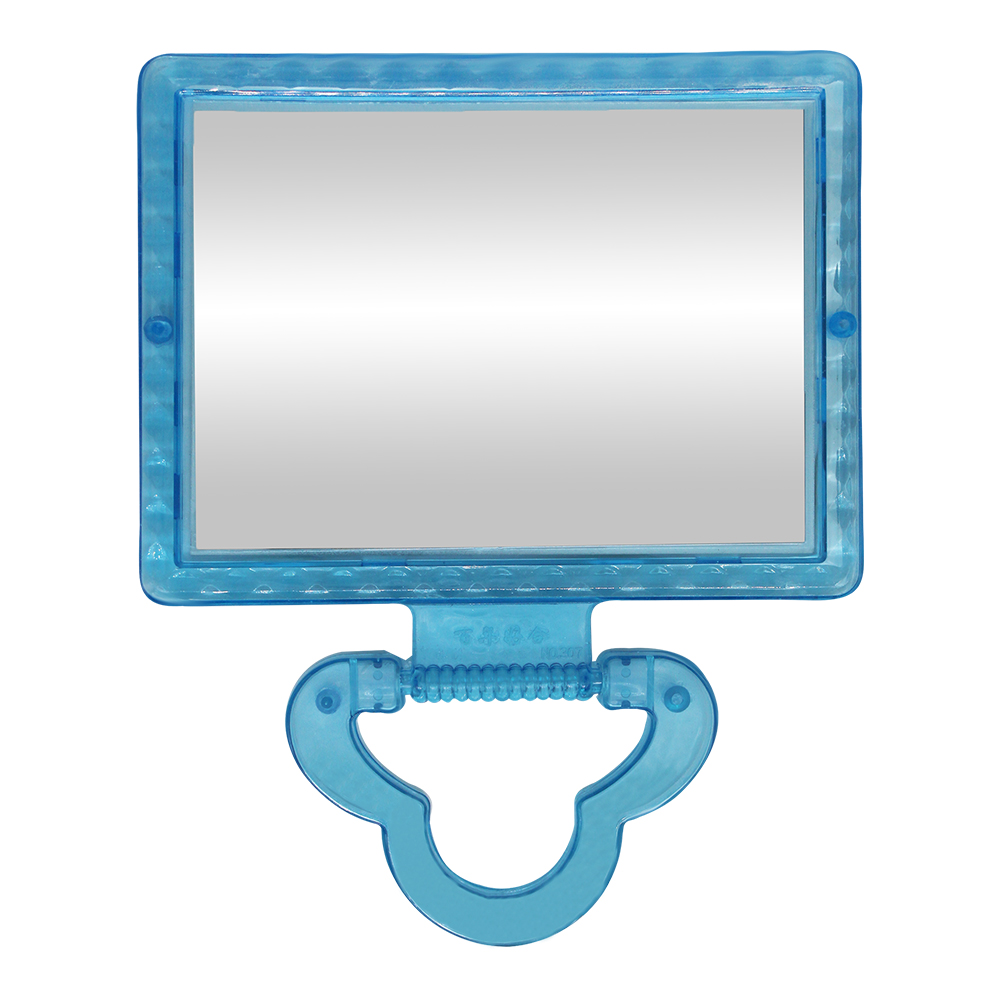 картинка Зеркало ZCDE-01-3 настольное квадратное, 14*11 см, синий 