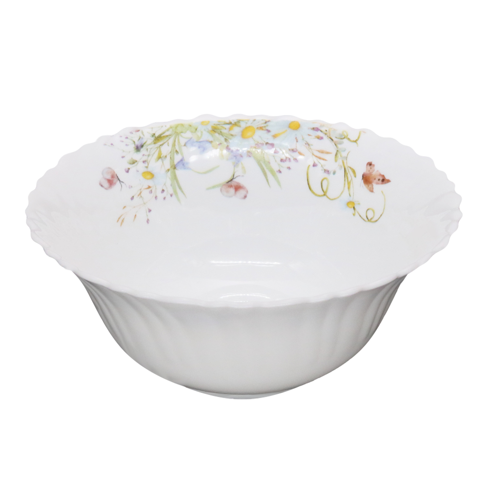 Салатник MFK21071 Ромашки 15 см, опаловое стекло