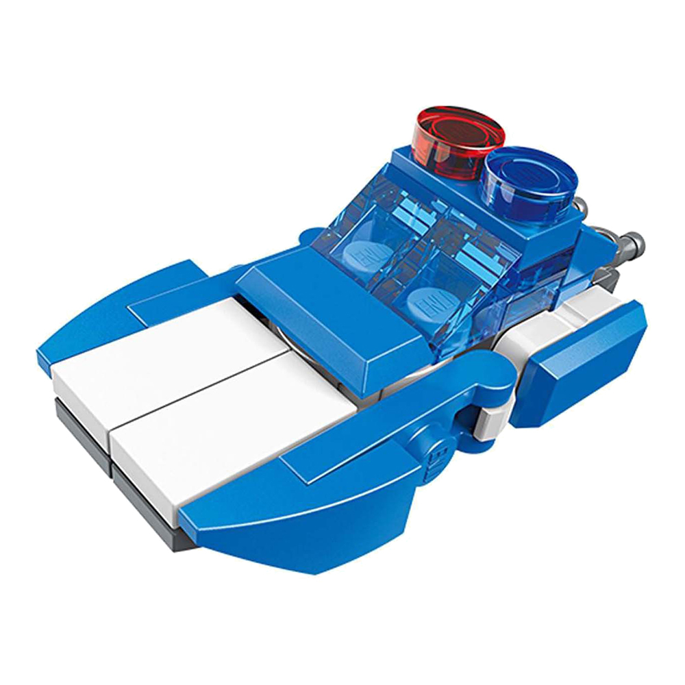 картинка Конструктор Qman 5195418 Транспорт, 10 видов, 30 - 36 деталей 