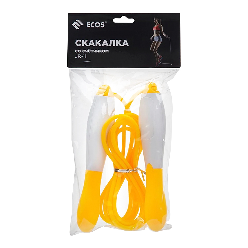 картинка Эспандер Ecos 109442 со счётчиком пластмасса желтый шт 