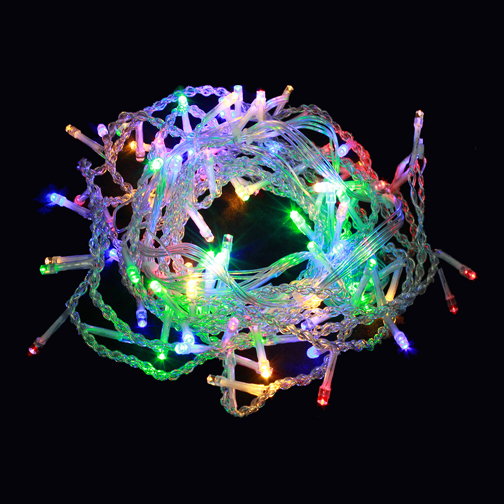 Новогодняя Гирлянда электрическая 100ламп*1м*1м GR21-07 Занавес