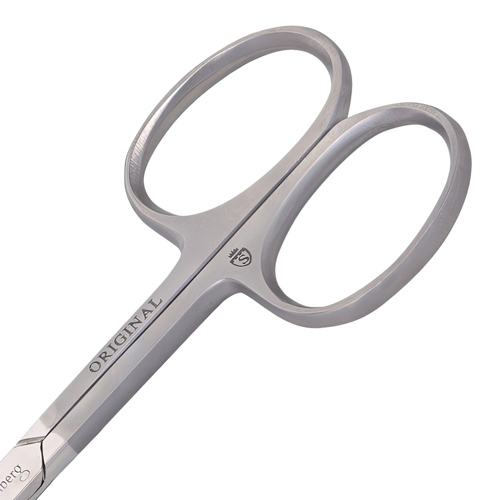 картинка Ножницы маникюрные Solinberg 212-012 Classic Line, ногтевые, лезвия 32 мм, матовые 