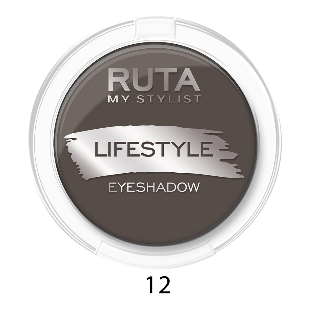 картинка Тени для век Ruta Lifestyle, шоколадный мокко, тон 12 