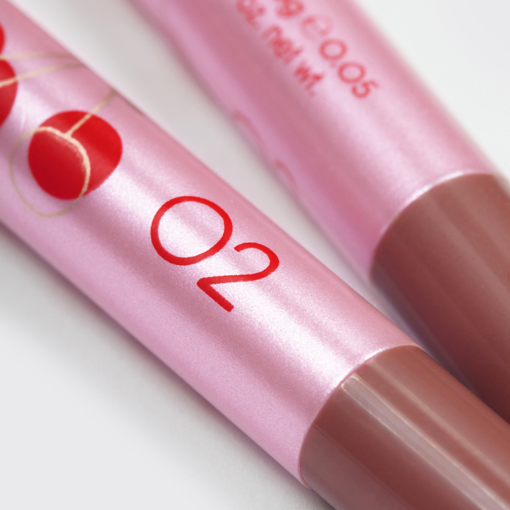 картинка Карандаш для губ Vivienne Sabo Le Grand Volume устойчивый гелевый, теплый нюд, тон 02 