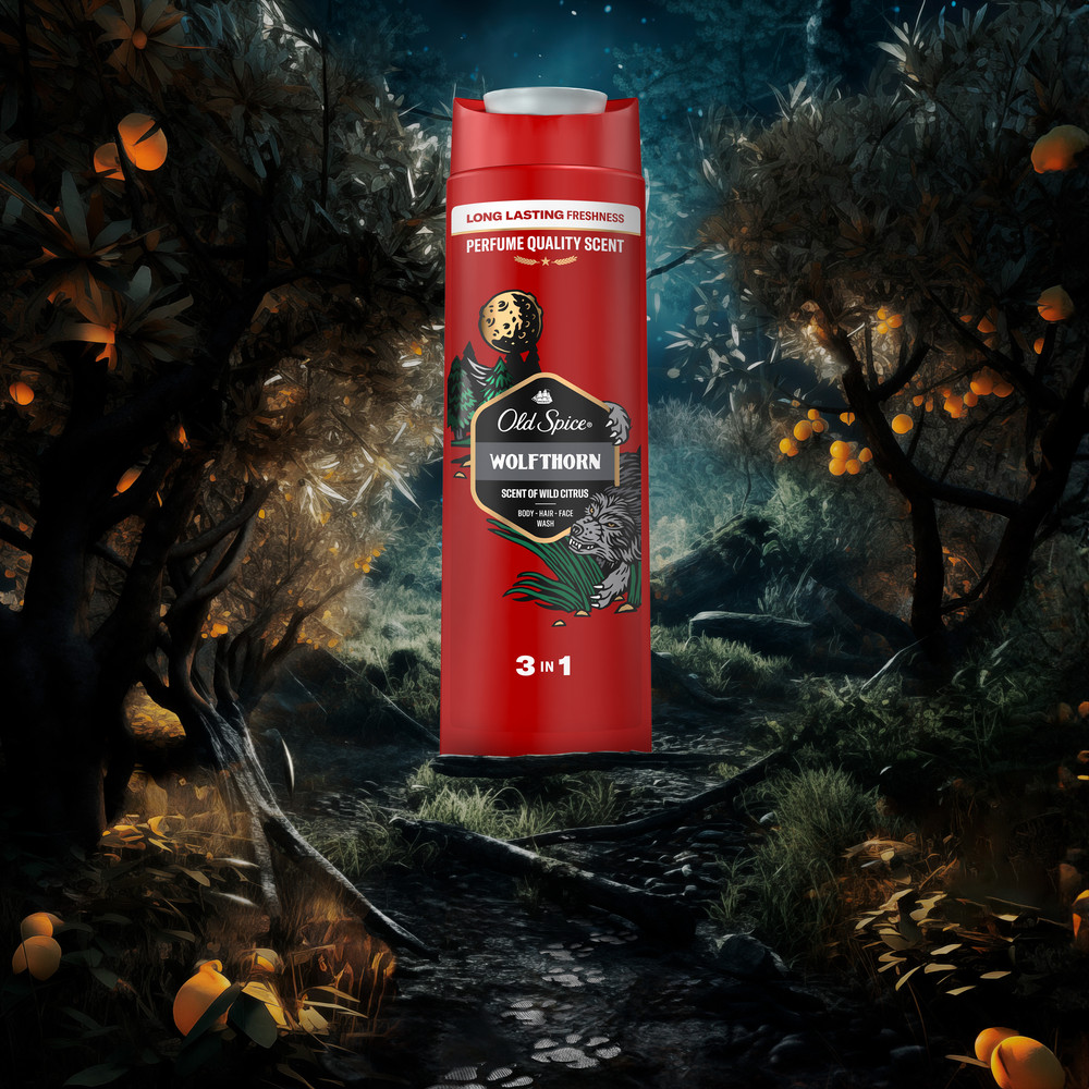 картинка Гель для душа Old Spice Wolfthorn, мужской, 400 мл 