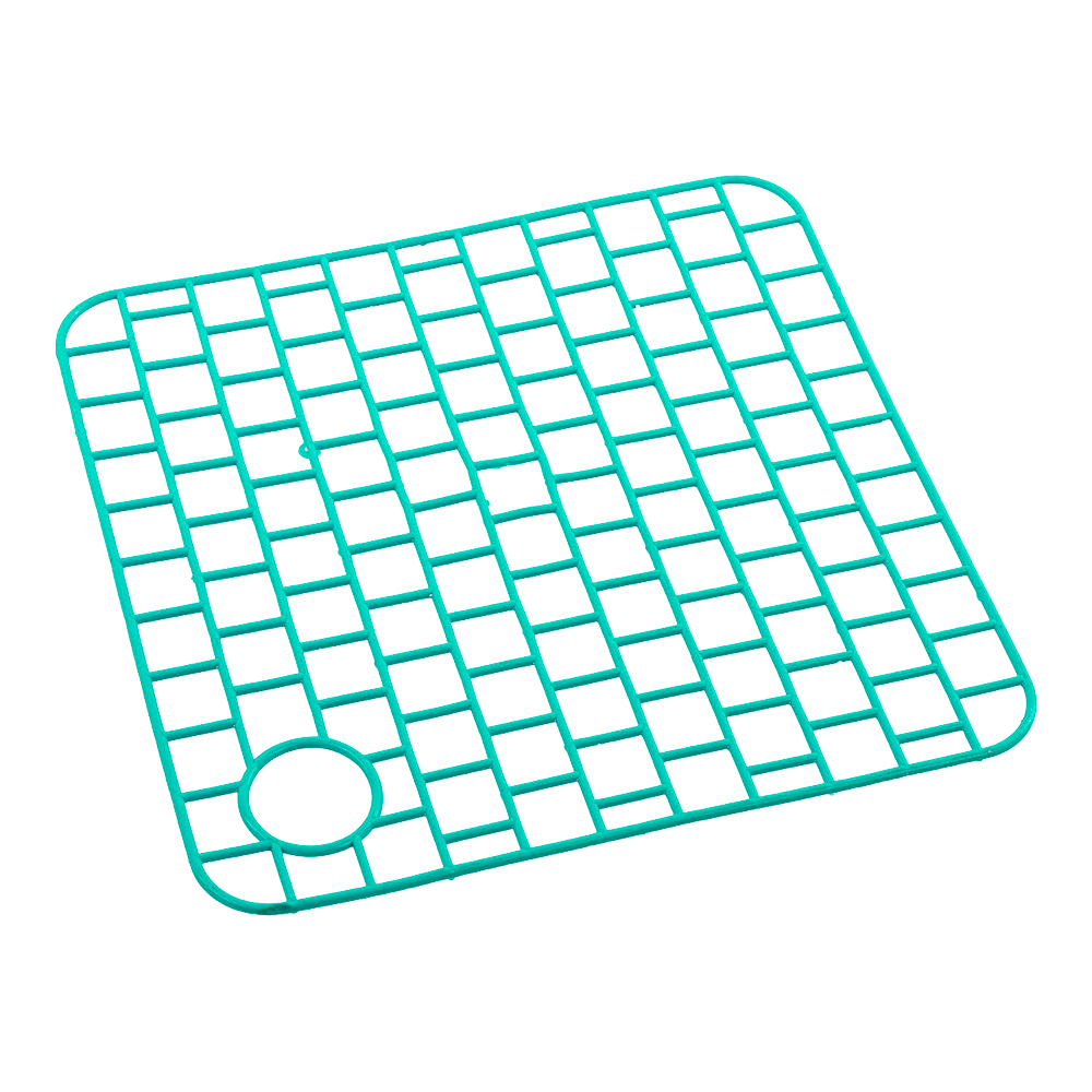 картинка Решетка для раковины RE-222 квадратная, пластик 