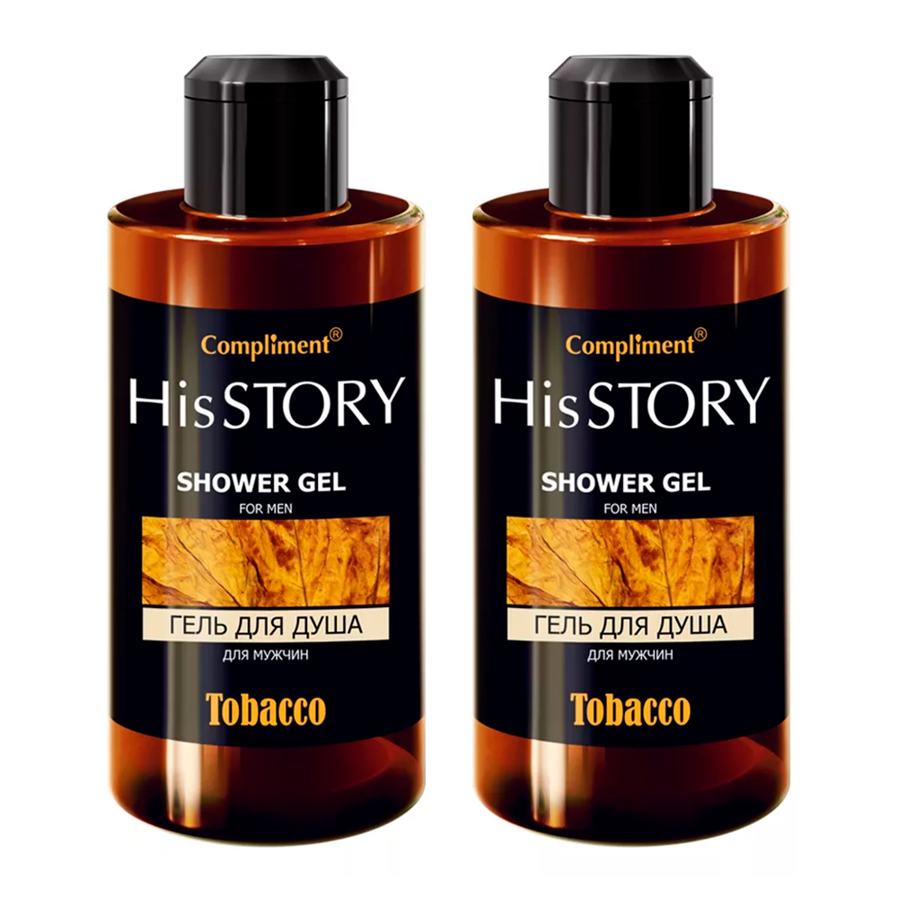 картинка Набор подарочный His Story Tobacco 996 (шампунь, гель для душа) мужской 