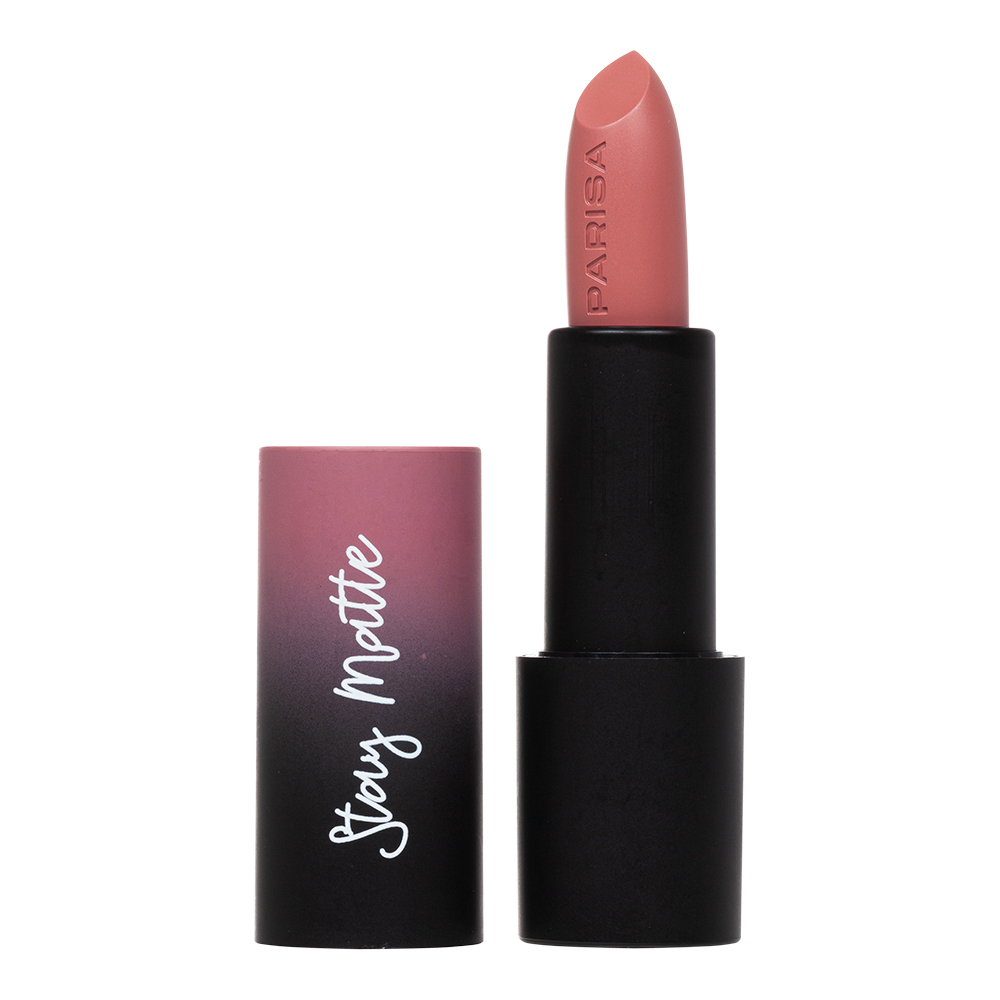 картинка Помада для губ Parisa Stay Matte L-08, Пыльная роза, тон 05 