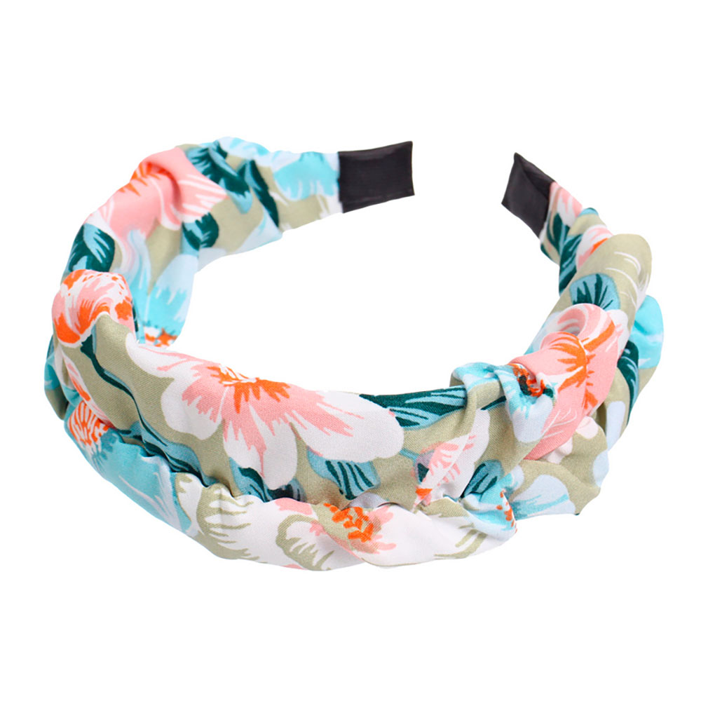 картинка Ободок для волос 848-259 Лафанталь, нежные цветы, 4 см, мультицвет 