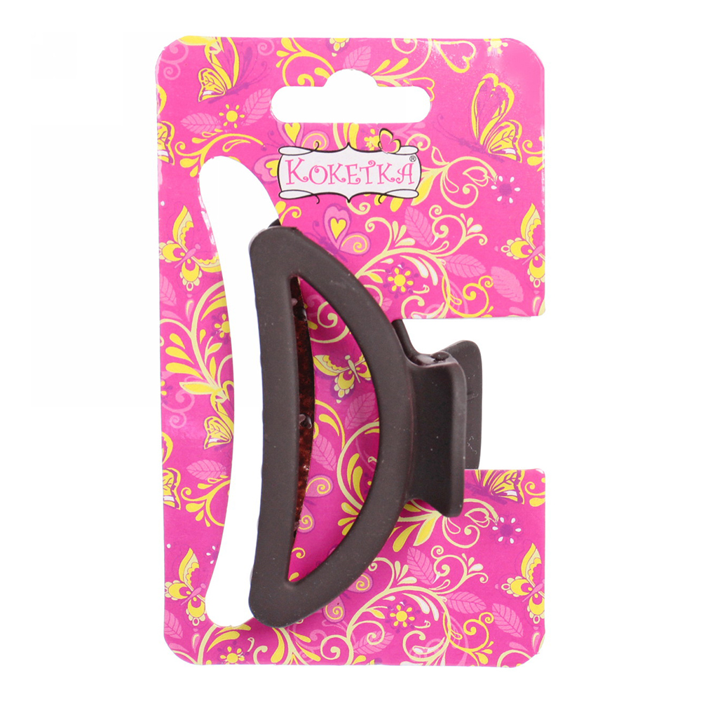 картинка Краб для волос 746-306 Style Matte, трапеция 6,5 см, в ассортименте 