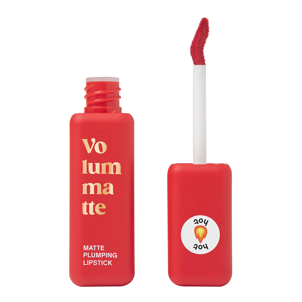 картинка Помада для губ Vivienne Sabo Volummatte матовая с плампингом, Вишнево-коричневый, тон 08 3 мл 