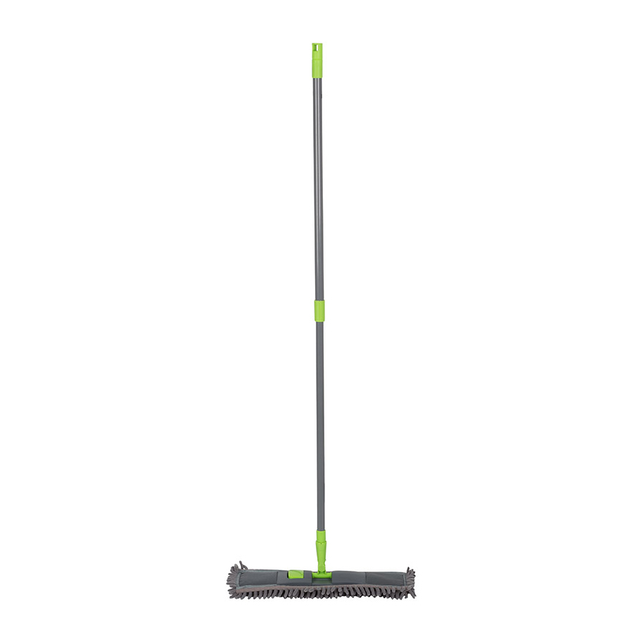 Швабра Рыжий кот 005936 MopM4, 14*44 см, микрофибра, серый