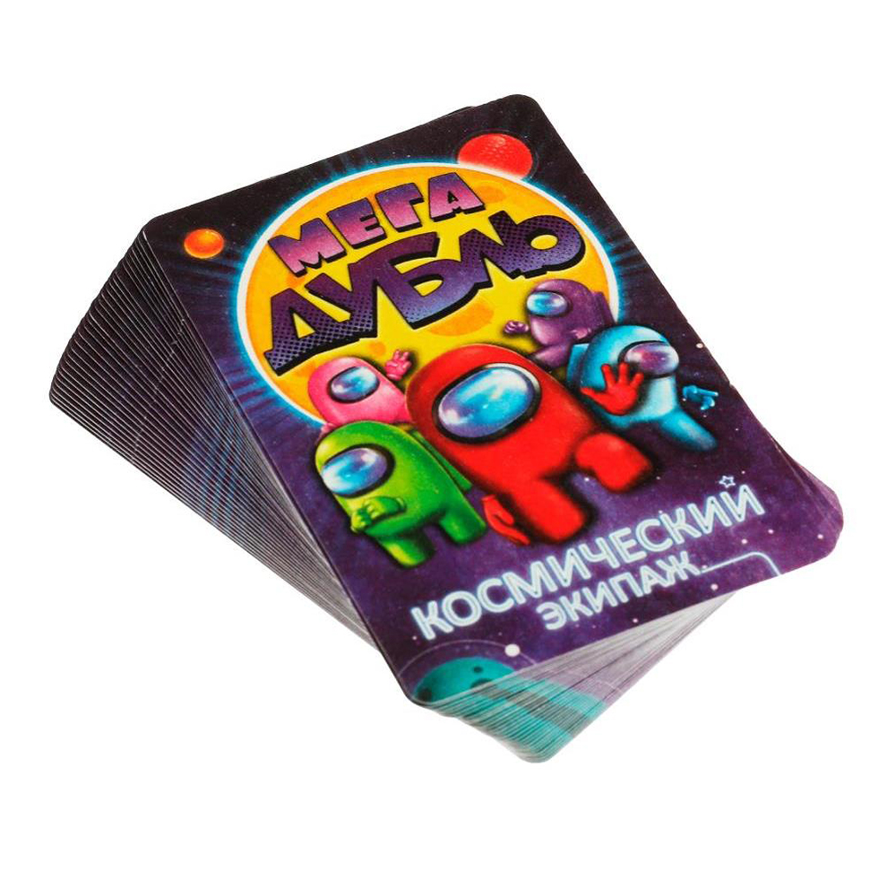 картинка Настольная игра 4295 Мега Дубль, Космический экипаж, найди пару 