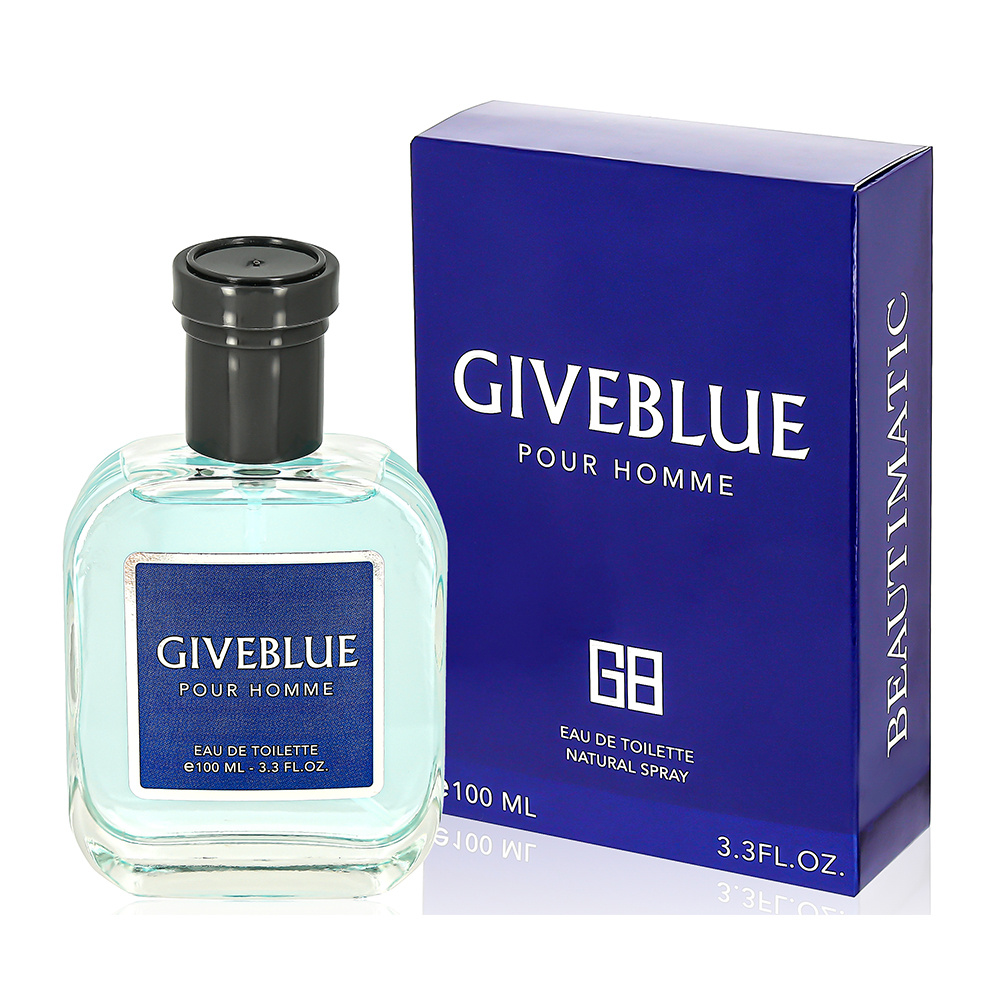 Туалетная вода Giveblue pour homme цитрусовый аромат, мужская, 100 мл