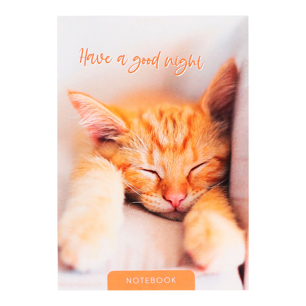 Блокнот Calligrata 9663021 А6 скрепка Сладкий сон, клетка, 40 листов