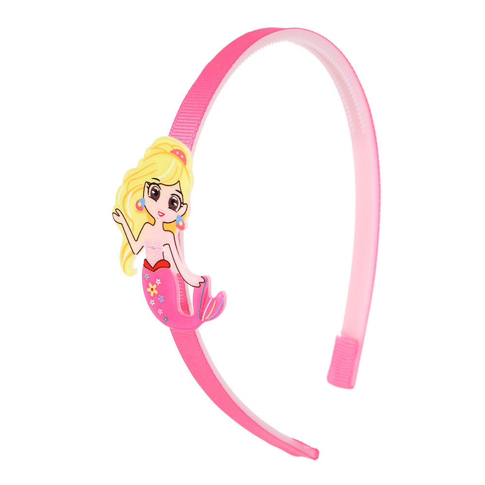 картинка Ободок для волос Розовое облако365-423 Русалочки, 1 см, в ассортименте 