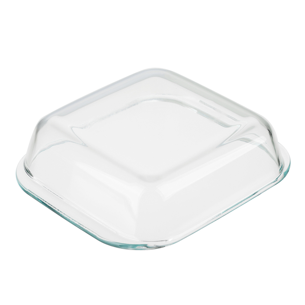 Форма для запекания SATOSHI 825-043 квадратная с ручками, 21,3x18,9x5см, стекло жаропрочное, 1,1 л