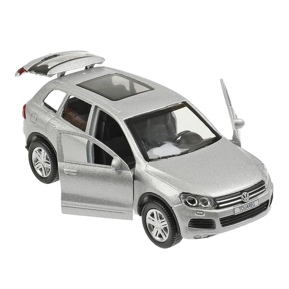 картинка Машина TOUAREG-12-SR Технопарк Volkswagen Touareg, инерционная, 12 см, металл, в ассортименте 
